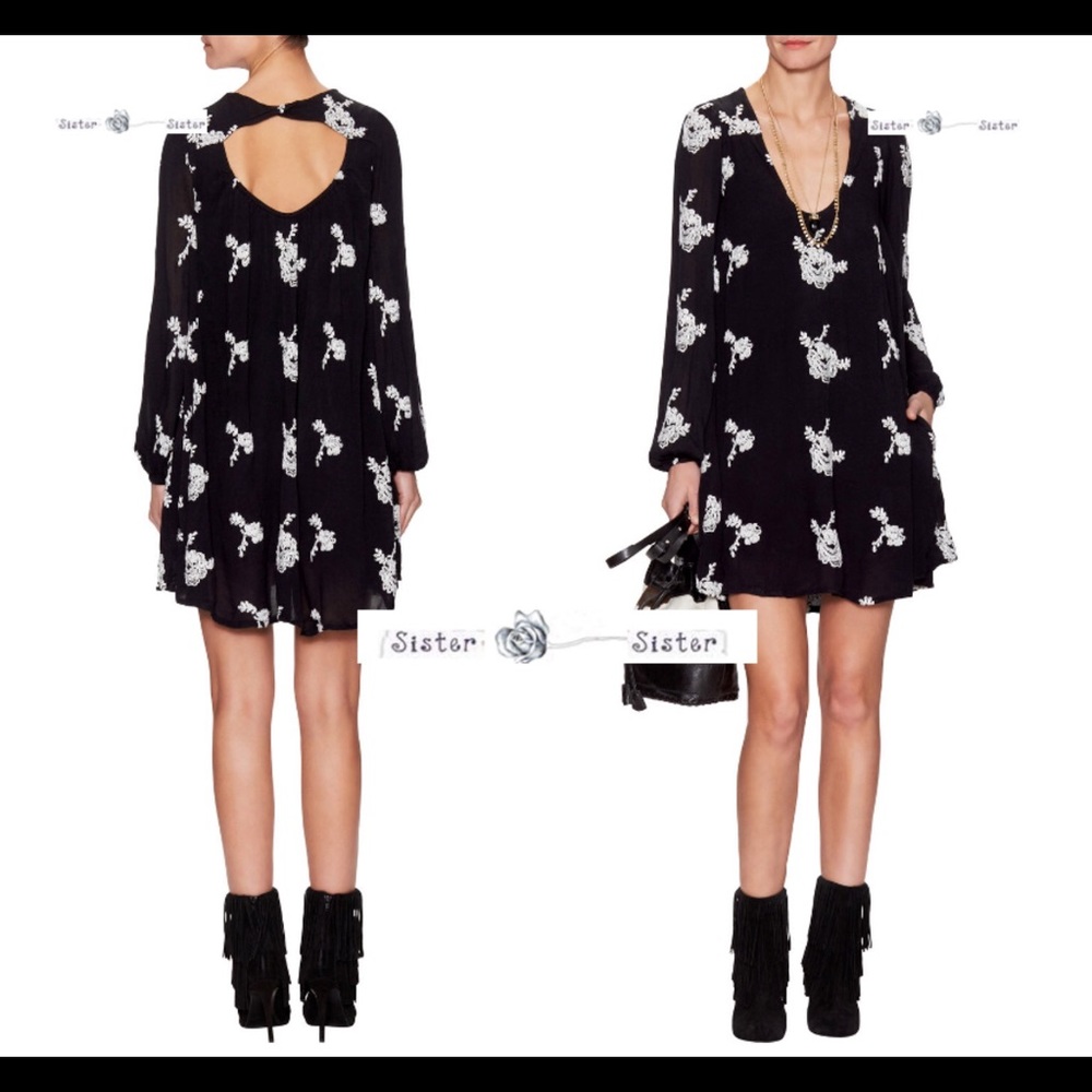 Free People long sleeve dress